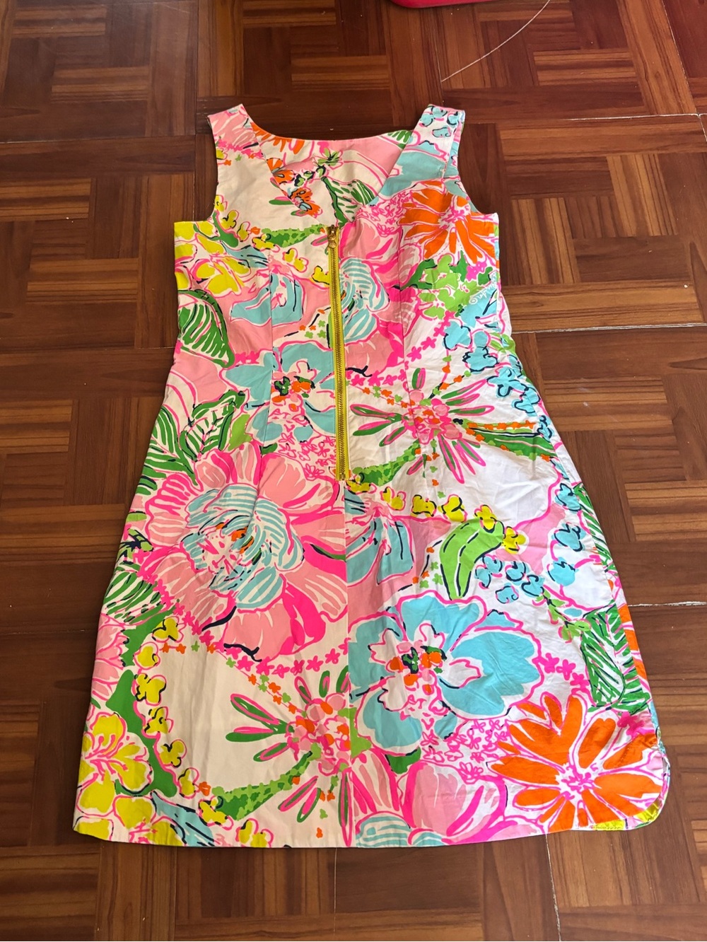 Lilly Pulitzer nosey posey sleeveless shift dress - Picture 5 of 8